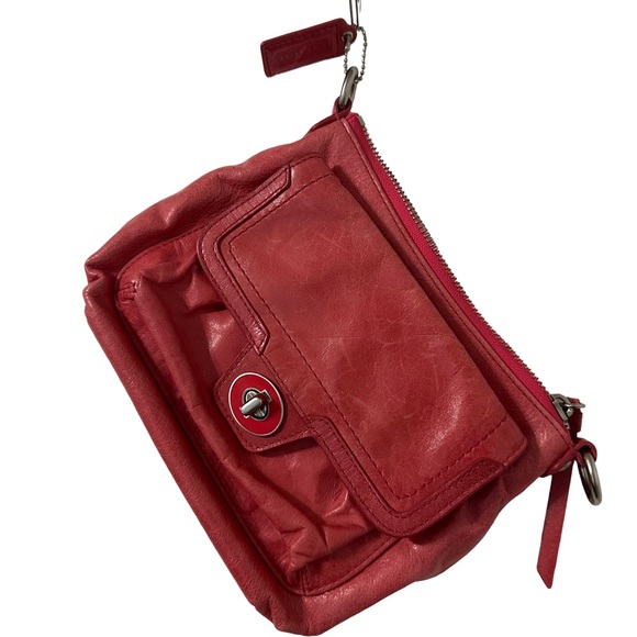 Coach Poppy Pink Cross‎ Body Bag - Picture 1 of 4